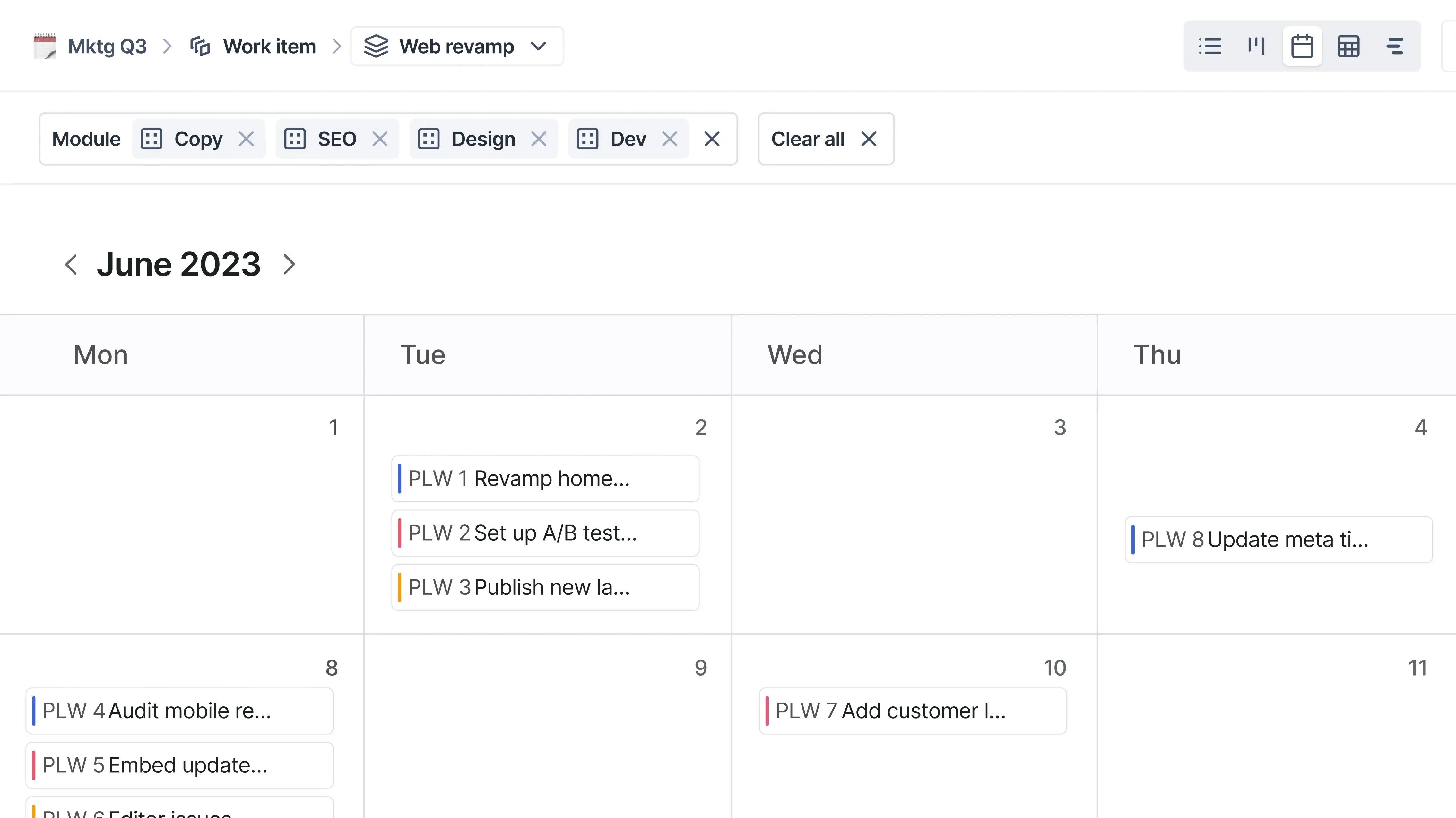 Website requests workflow in WhiteLabel
